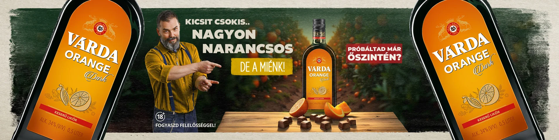 Megjelent! - Várda Orange Dark 0,5l 