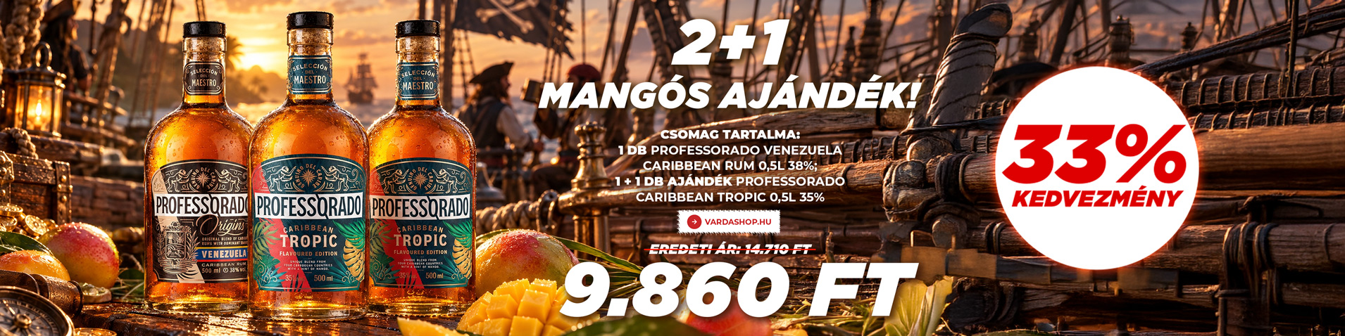 Vardashop Akció- 2+1 mangós ajándék! PrV&PrT