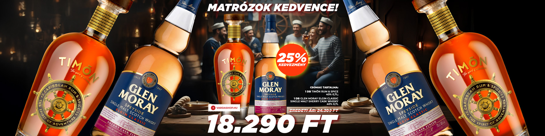 Akció-Matrózok kedvence! 