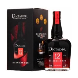 Dictador 12 éves rum díszdobozban 0,7L 40%