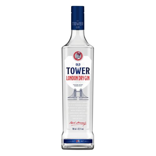 Old Tower London Dry gin 37,5% 0,7l