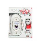 Kulacs Szatmári Szilva Pálinka 40% 0,35l díszdobozban + pohár