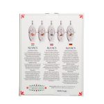 Kulacs Vilmoskörte Pálinka 40% 0,35l díszdobozban + pohár