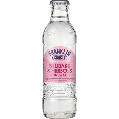 Franklin&Sons Rhubarb Tonic Water with hibiscus 0,2L
