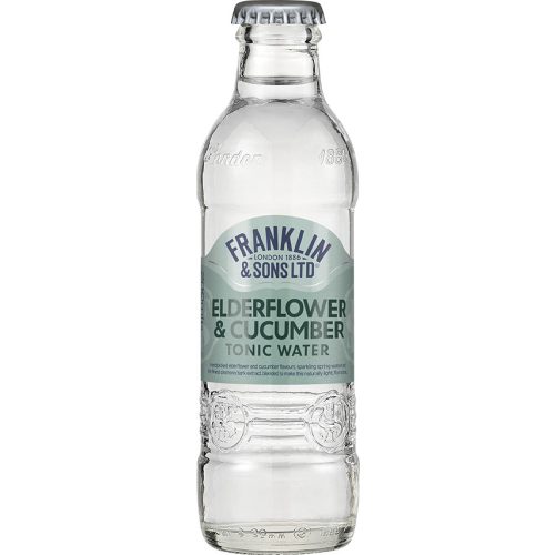 Franklin&Sons Elderflower Tonic Water with cucumber 0,2L