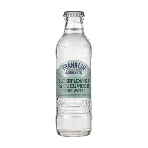 Franklin&Sons Elderflower Tonic Water with cucumber 0,2L