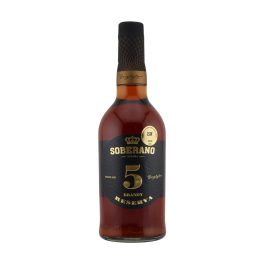 Soberano 5 Brandy Reserva 36% 0,7L DRS