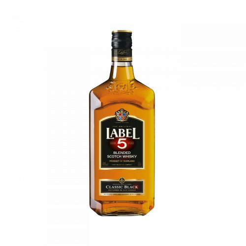 Label 5 Classic Blend Whisky 40% 0,5L