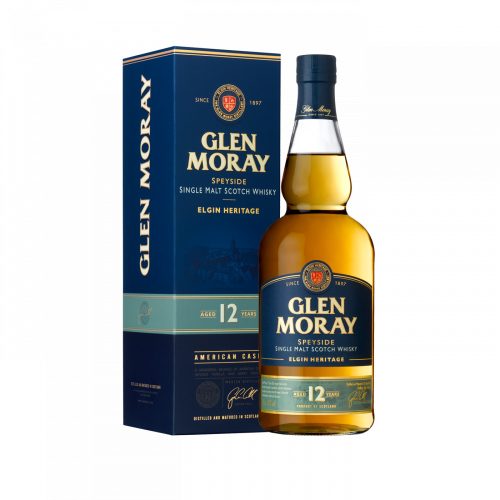 Glen Moray 12 éves Singe Malt Whisky 40% 0,7L