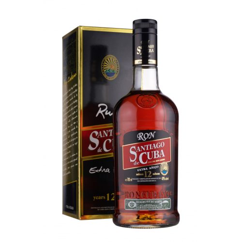 Santiago De Cuba 12 Yr Extra Anejo Rum 40% 0,7l