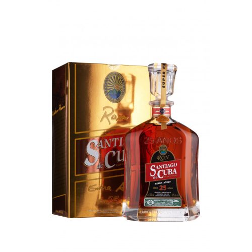 Santiago De Cuba 25 Yr Extra Anejo Rum 40% 0,7l