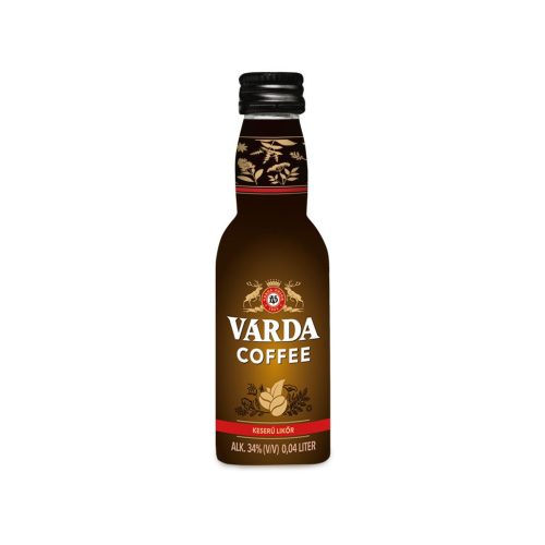 Várda Coffee likőr 34% 0,04l