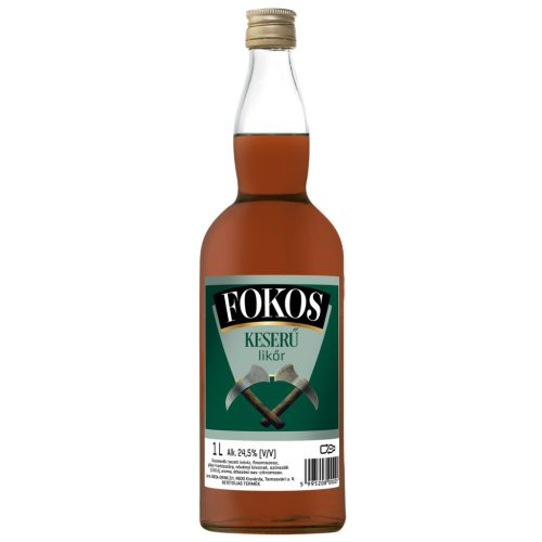 Fokos Keserű likőr 24,5% 1l