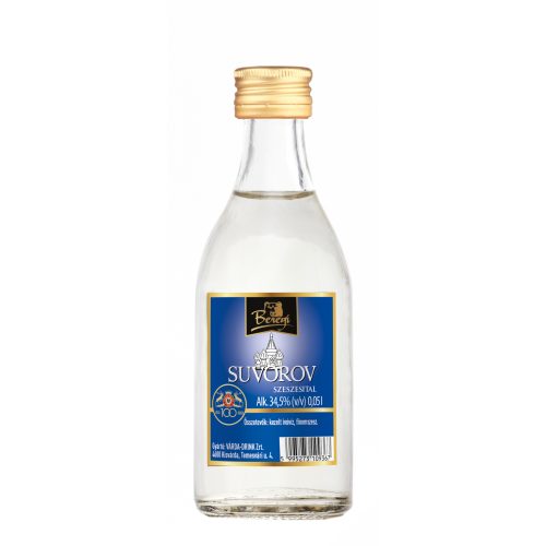 Beregi Suvorov Vodka ízű szeszesital 34,5%  0,05l