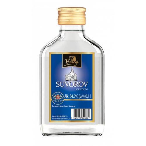 Beregi Suvorov Vodka 34,5%  0,1l