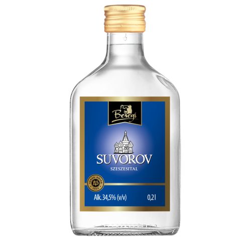 Beregi Suvorov Vodka ízű szeszesital 34,5%  0,2l