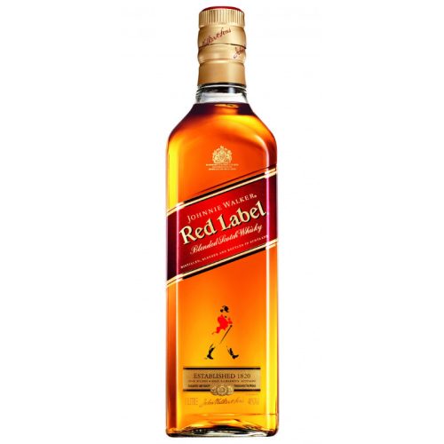 JOHNNIE WALKER RED LABEL WHISKY 40% 1l