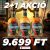 Akció 2+1 Professorado Caribbean Tropic 0,5L 35% , 2 fizetsz 3-at kapsz