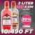 Akció 2 liter Pink & Gin ennyiért! - Gibson's Pink 1L 37,5% & Gibson's London Dry gin 1L 37,5%