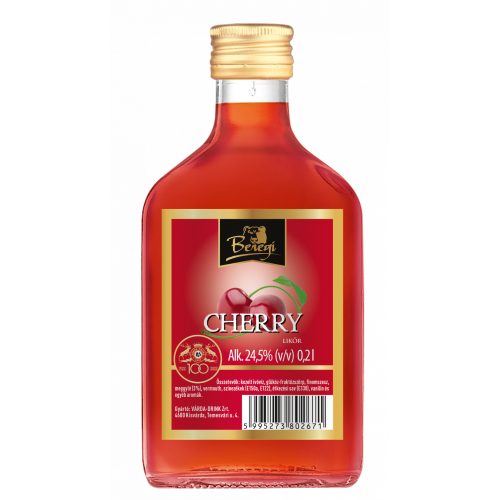 Beregi Cherry likőr 24,5% 0,2L