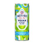 Nicolaus Vodka & Lime & Soda 250ml 4,9%