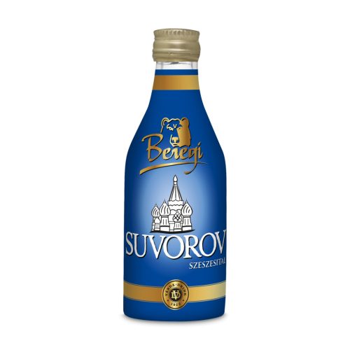 Beregi Suvorov Vodka ízű szeszesital sleeve 34,5%  0,05L