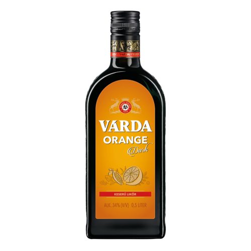 Várda Orange Dark Likőr 34% 0,5L DRS