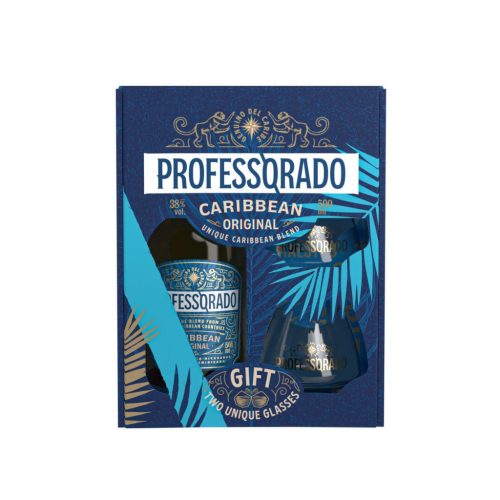 Professorado Caribbean Original - díszdobozban ajándék pohárral