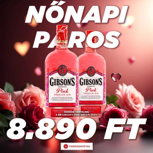 Gibson’s Pink Gin Nőnapi Akció 2025