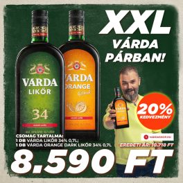 Akció-XXL Várda Párban! 34&VOD