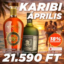 Akció – Karibi Április! Timon&Diplomatico