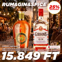 Akció - Rum&Gin&Spice! Timon&Gibson