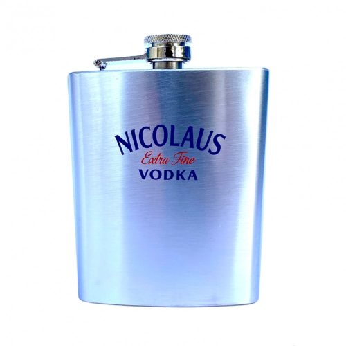 Nicolaus Vodka fém flaska