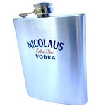 Nicolaus Vodka fém flaska